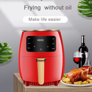 2400w 5l 6l 8l digital control air fryers visualable multifunction electric deep fryer air fryers with touch screen