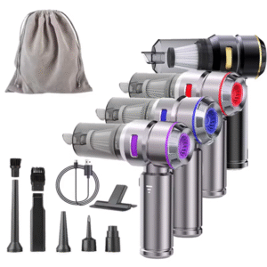 handhold car vacuum portable cordless cleaner with brushless motor mini vacuum rechargeable airduster/blower for car,home,office,pet